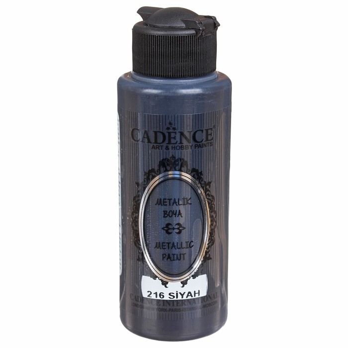 Краска акриловая, металлик, перламутровый блеск, 120 мл, цвет 216