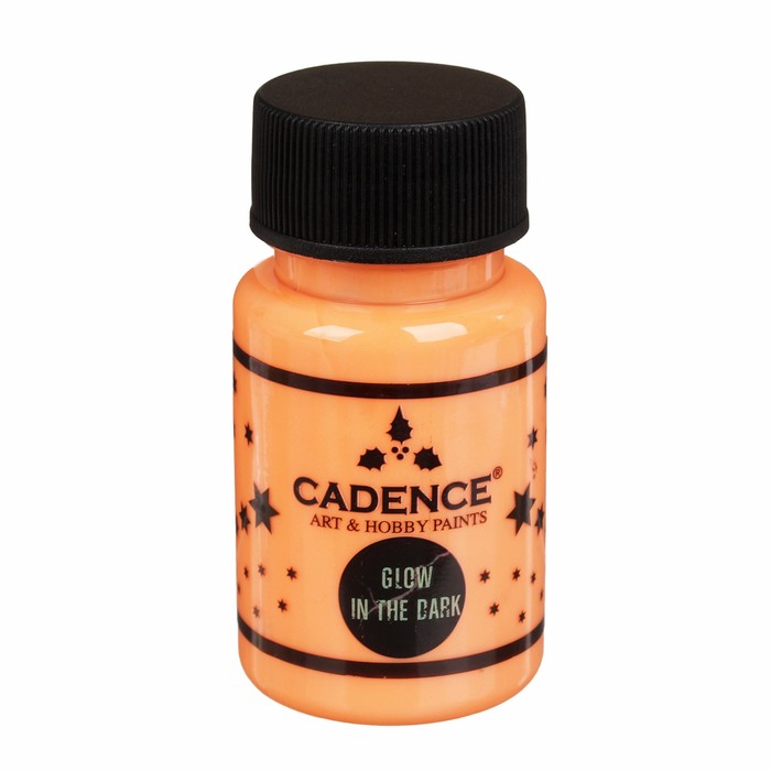 Краска акриловая, светится в темноте, 50 мл, цвет 580