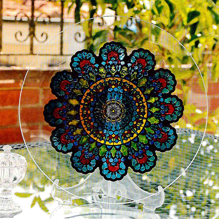 Краска витражная, для стекла и керамики, 25 мл, цвет 08