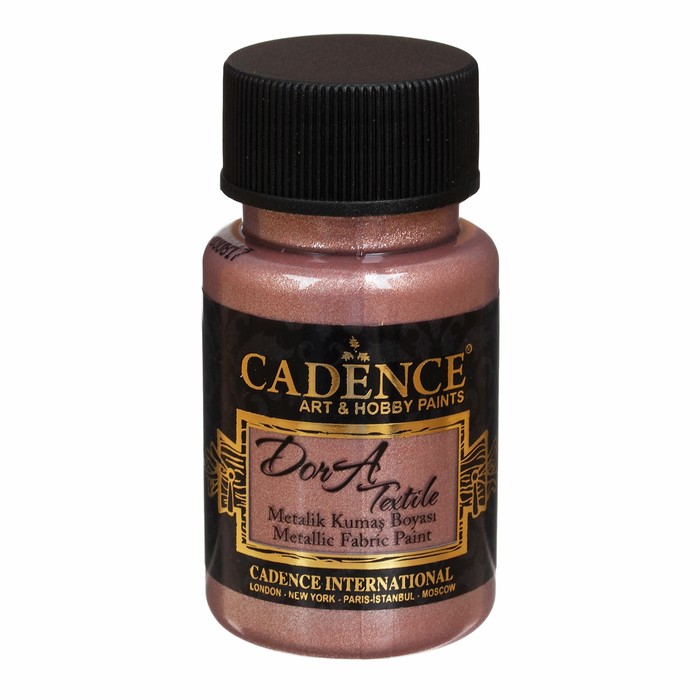 Краска для текстиля, металлик "Dora", 50 мл, цвет 1147