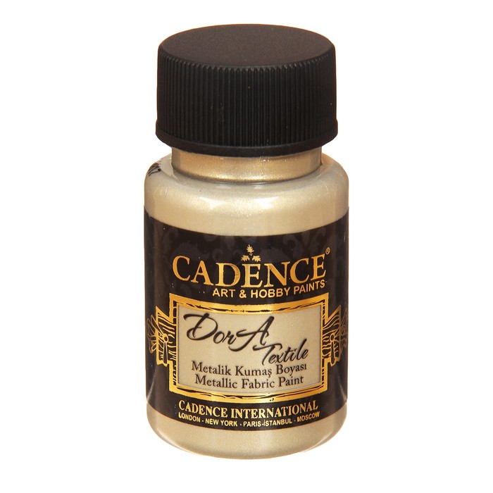 Краска для текстиля, металлик "Dora", 50 мл, цвет 1137