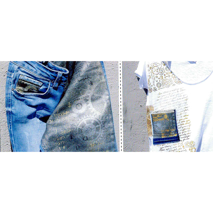 Краска для текстиля, металлик "Dora", 50 мл, цвет 1144