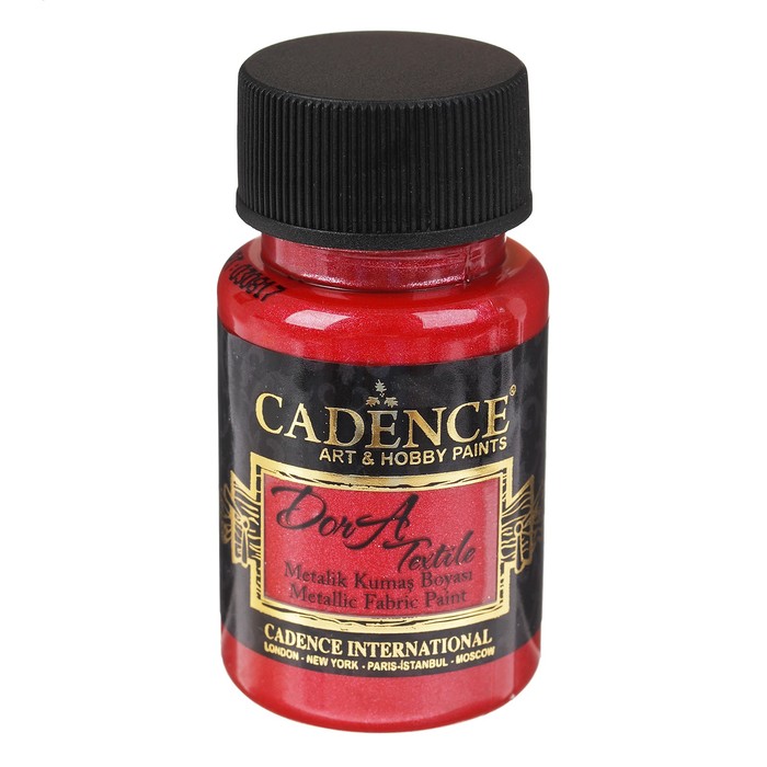 Краска для текстиля, металлик "Dora", 50 мл, цвет 1133