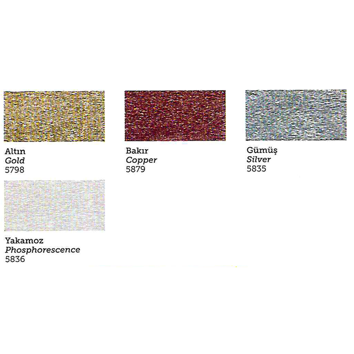 Паста рельефная, глиттерная, 150 мл, цвет 5798