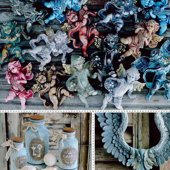 Краска - пудра для создания эффекта состаривания, пудровое покрытие, 70 мл, цвет 700