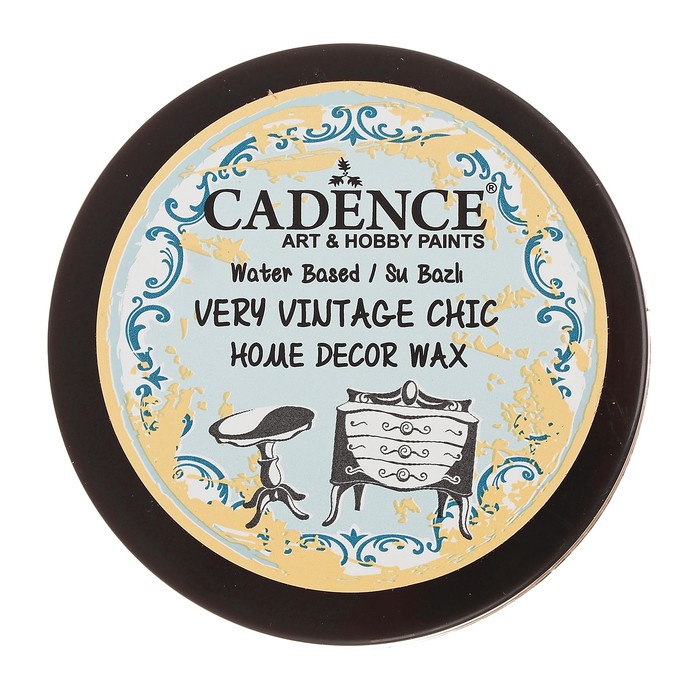 Воск для декора, кремообразная текстура, 50 мл, цвет коричневый