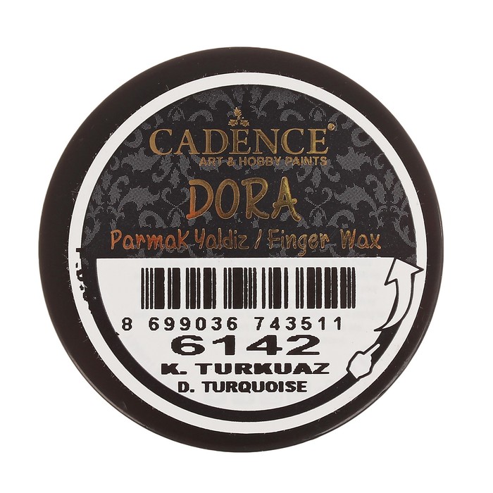 Воск для нанесения пальцем, металлик "Dora" для создания эффекта золочения, 20 мл, цвет 6142 25793