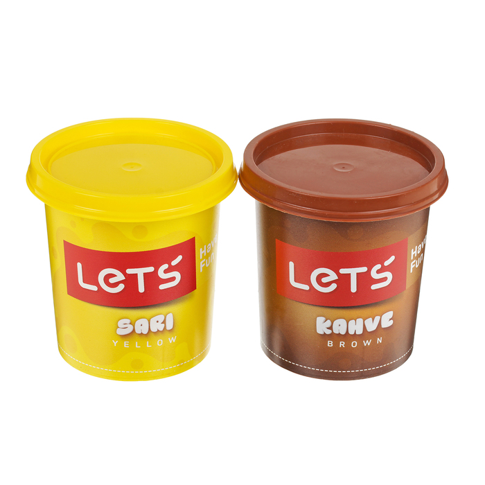 Тесто для лепки 2 цвета по 150 гр, цвета МИКС