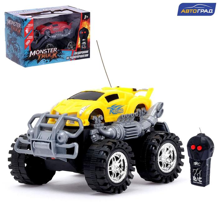 Машина радиоуправляемая "Бигфут", работает от батареек, МИКС