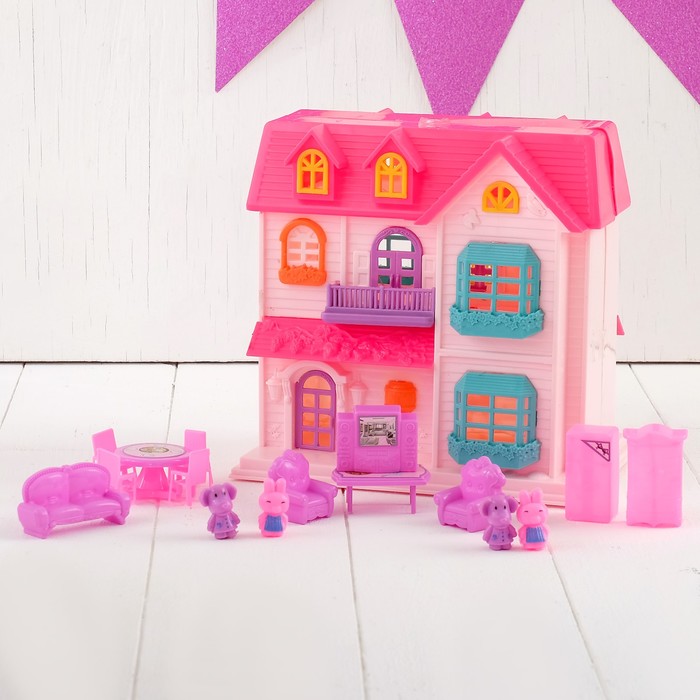 Дом для кукол "Милый дом" с аксессуарами