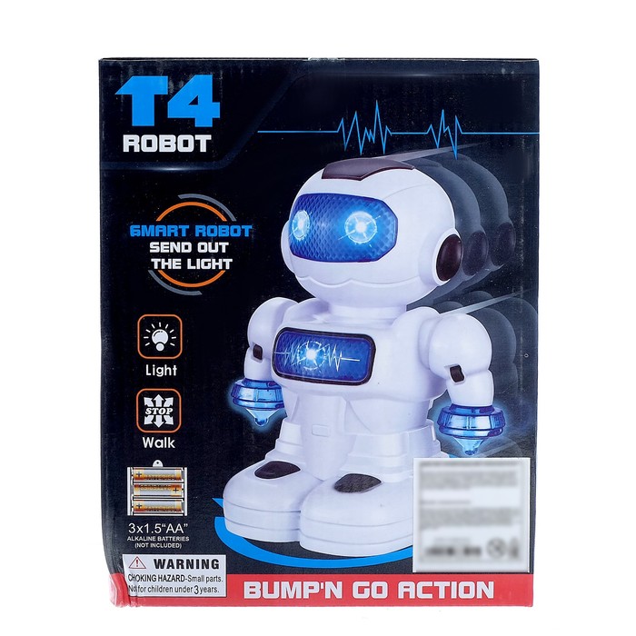Робот «Космобот», ездит, световые и звуковые эффекты, работает от батареек 2688501