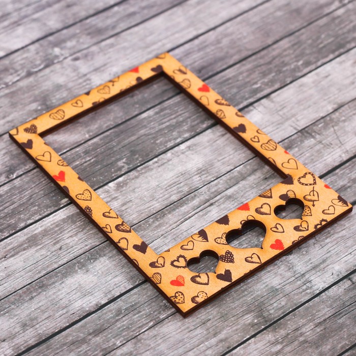 Рамка-магнит "Сердечки"