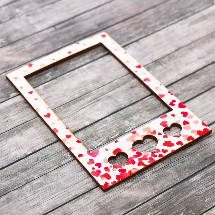 Рамка-магнит "Сердечки"