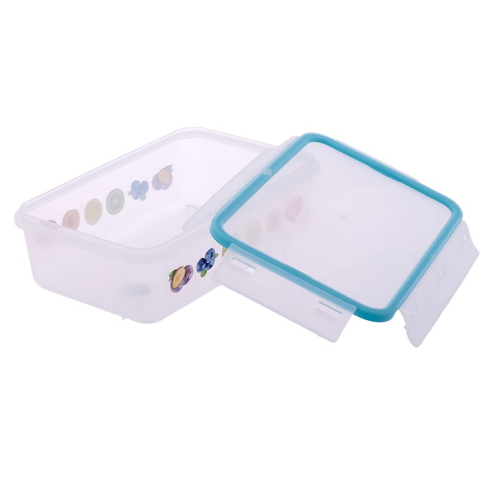 Контейнер 800 мл Mega, цвет бирюза