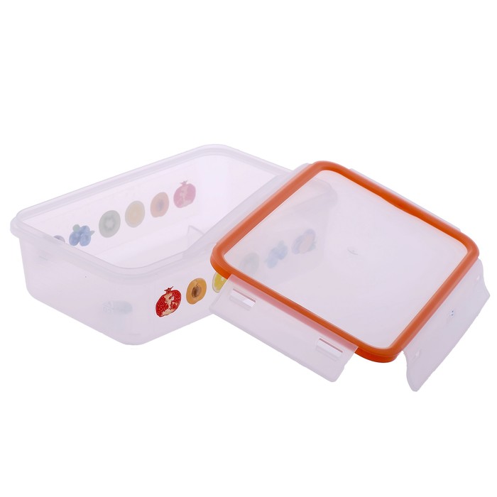 Контейнер 800 мл Mega, цвет мандарин