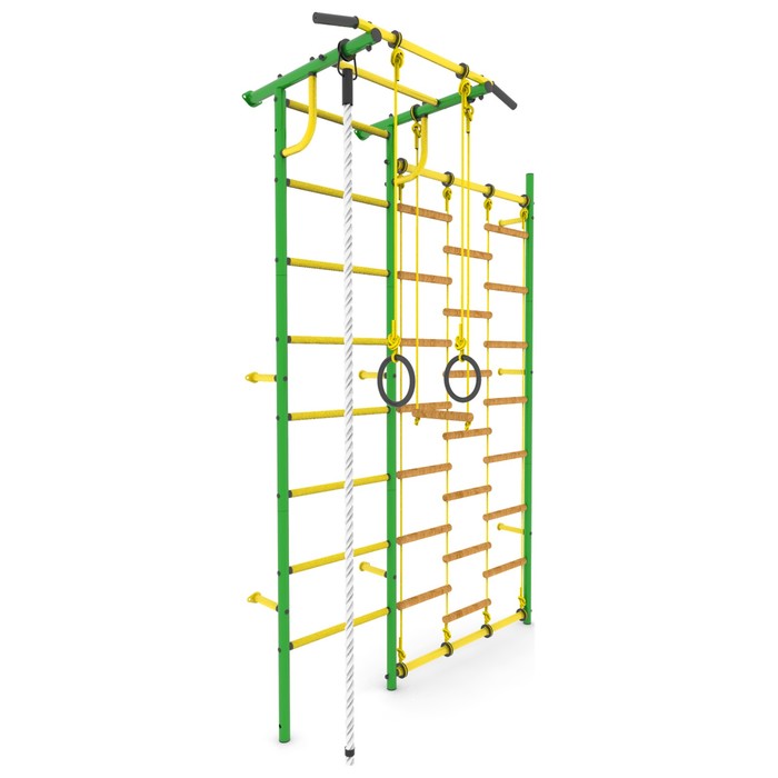 Детский спортивный комплекс "Роки-С", ПВХ, цвет зелёный