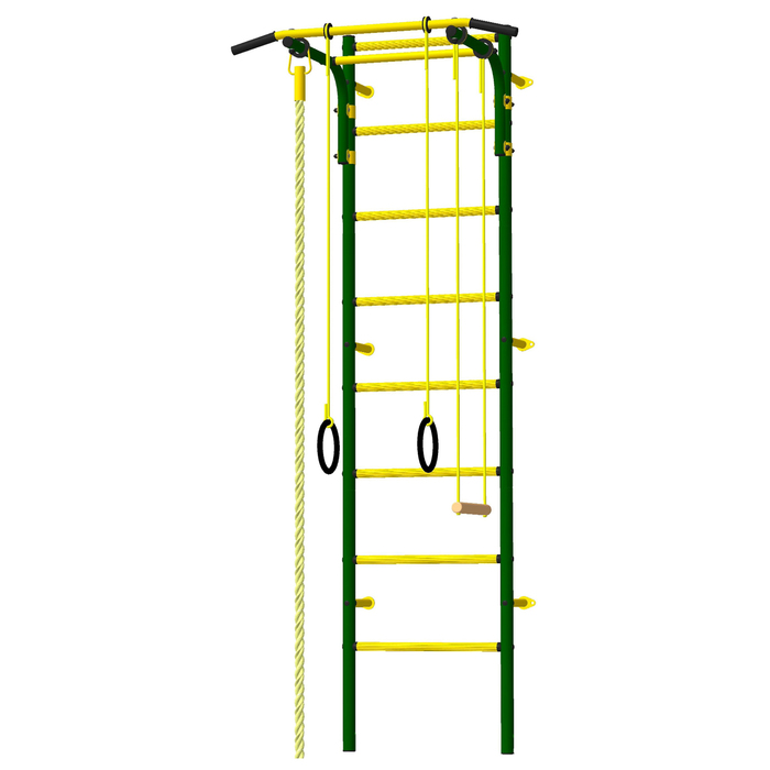 Детский спортивный комплекс "Атлет-1", ПВХ, цвет зелёный мох