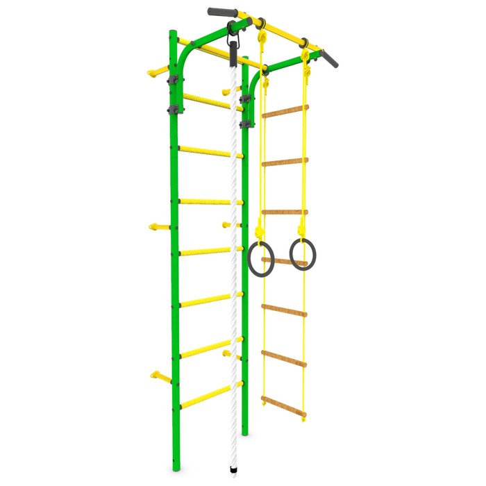 Детский спортивный комплекс "Атлет-2", ПВХ, цвет зелёный