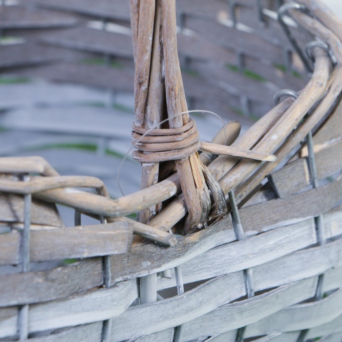 Набор корзин плетеных , ива, береста, 26х21х11х16х31 см