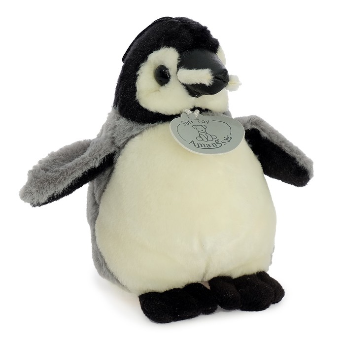 Мягкая игрушка "Пингвин Арти 2"  15 см