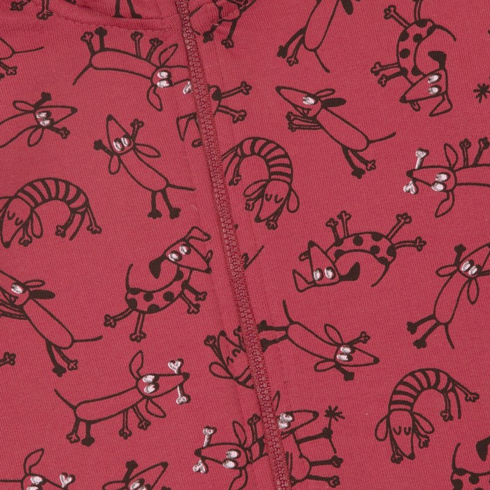 Комбинезон для мальчика, рост 68 см, цвет бордовый 162-140-65