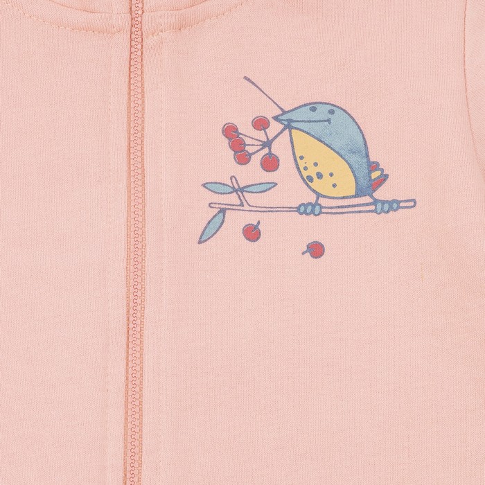 Комбинезон для девочки, рост 80 см, цвет розовый 161-140-04