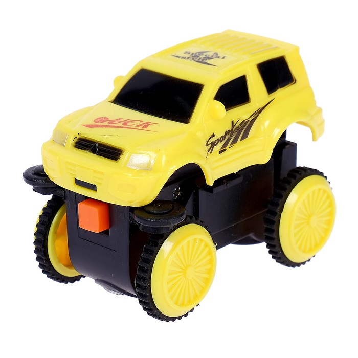 Автотрек "Крутая петля", магнитный, работает от батареек