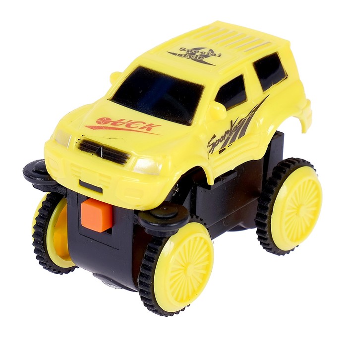 Автотрек "Крутая петля", магнитный, работает от батареек