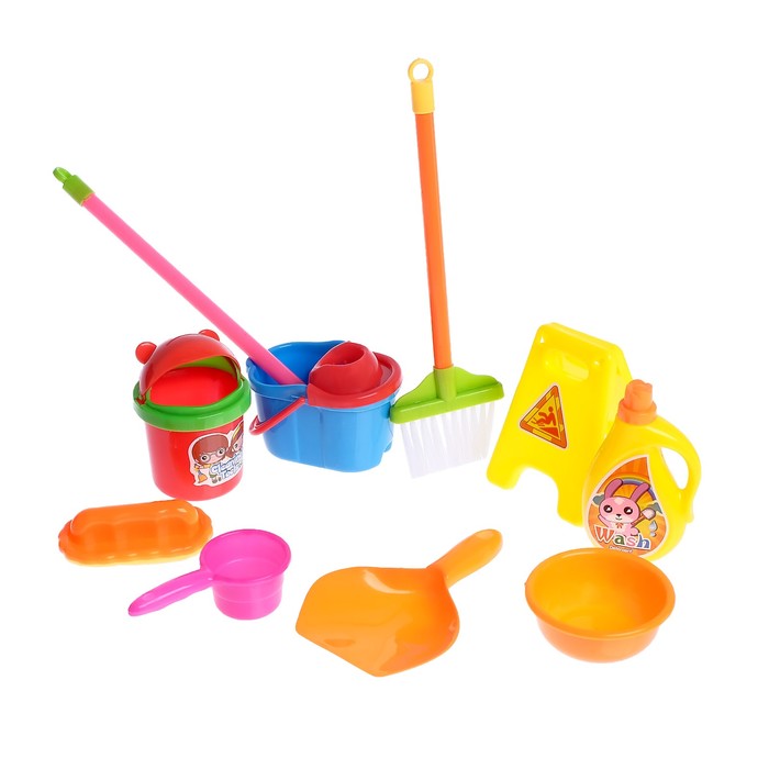 Игровой набор "Мастер уборки" цвет МИКС