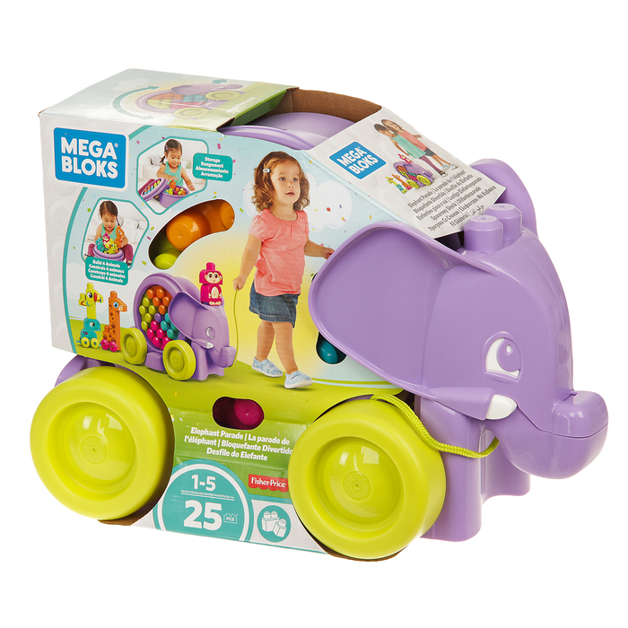 Конструктор "Неуклюжий слон", 25 деталей, МИКС