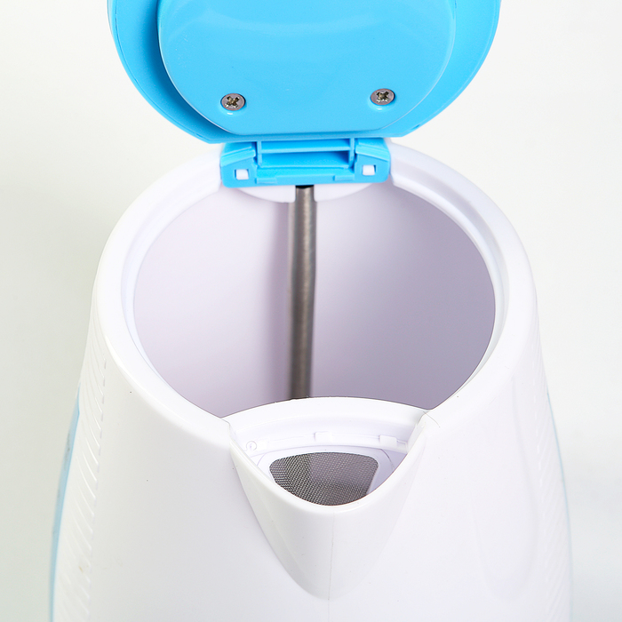 Чайник электрический POLARIS PWK 1743С, 1.7 л, 2200 Вт, подсветка, белый