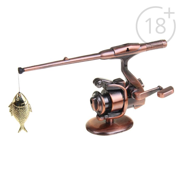 Зажигалка "Рыбалка", пьезо, газ