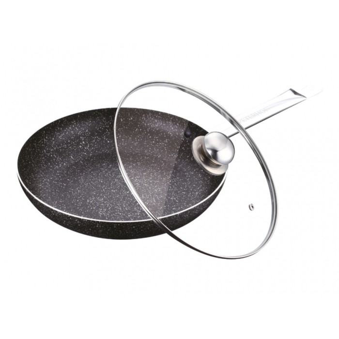 Сковорода Peterhof, листовой алюминий с мраморным покрытием, 24 см