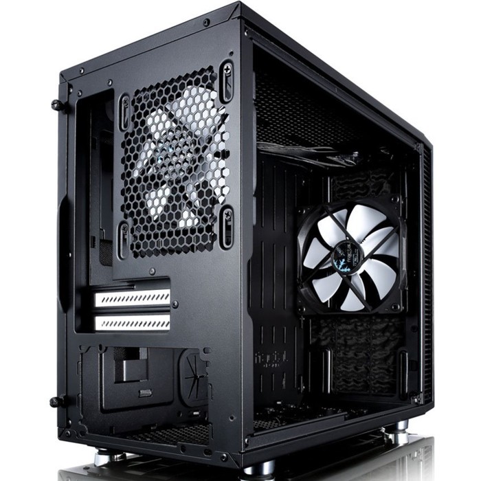 Корпус Fractal Design Define Nano S Window, без БП, miniITX, черный