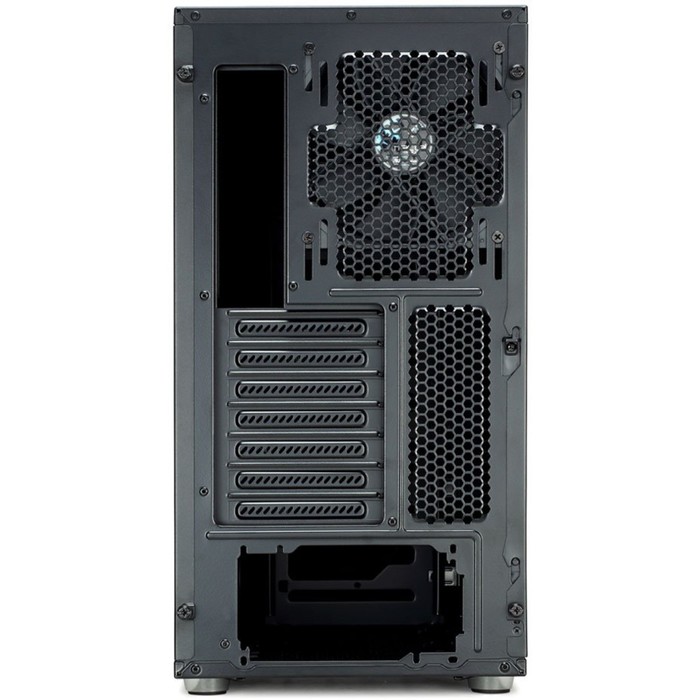 Корпус Fractal Design Define R5 Blackout Edition Window, без БП, ATX, черный