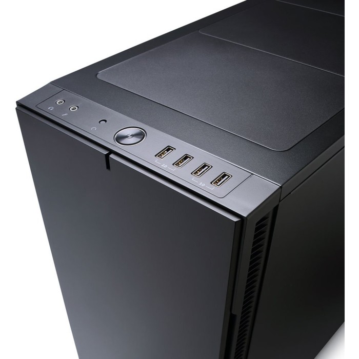 Корпус Fractal Design Define R5 Blackout Edition Window, без БП, ATX, черный