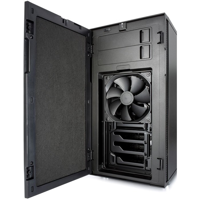 Корпус Fractal Design Define R5 Blackout Edition Window, без БП, ATX, черный