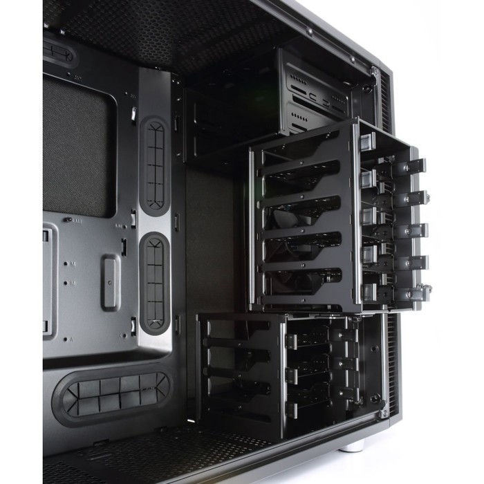 Корпус Fractal Design Define R5 Blackout Edition Window, без БП, ATX, черный