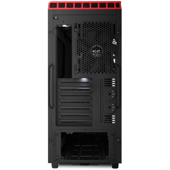 Корпус NZXT H440, без БП, ATX, черно-красный