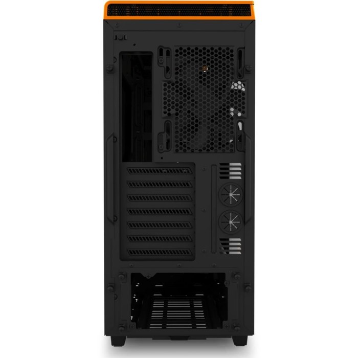 Корпус NZXT H440, без БП, ATX, черно-оранжевый
