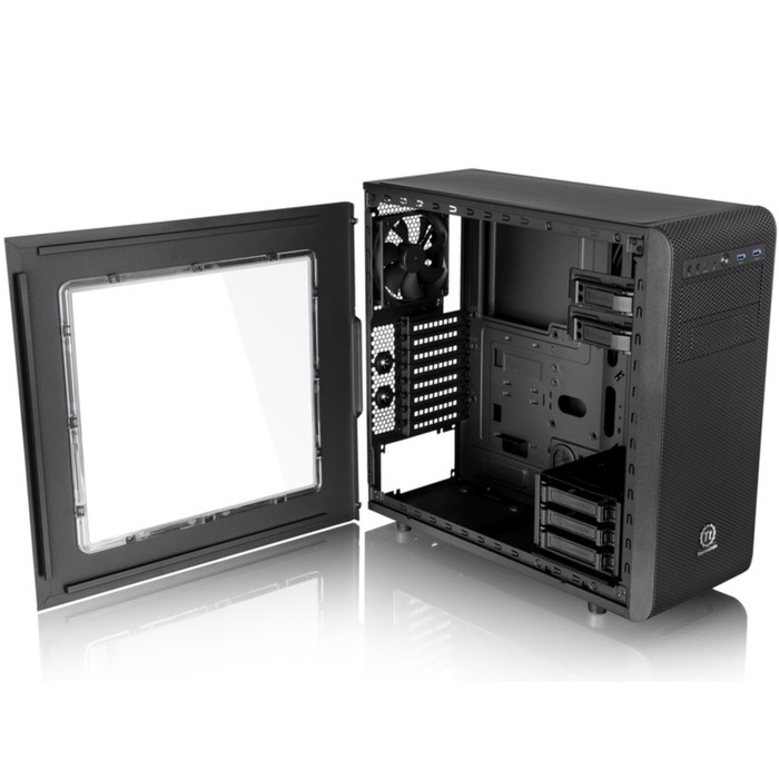 Корпус Thermaltake Core V31, без БП, ATX, черный