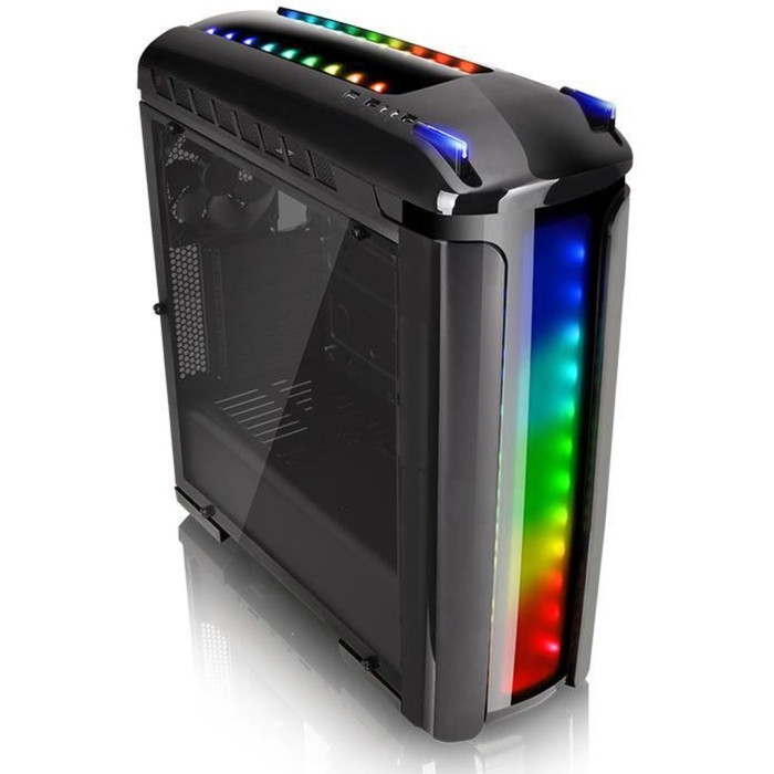 Корпус Thermaltake Versa C22 RGB, без БП, ATX, черный