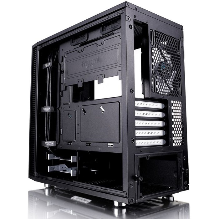 Корпус Fractal Design Define Mini C TG, без БП, mATX, черный