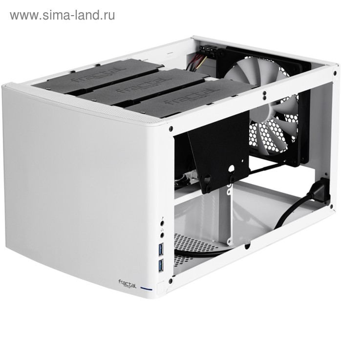 

Корпус Fractal Design Node 304, без БП, miniITX, белый