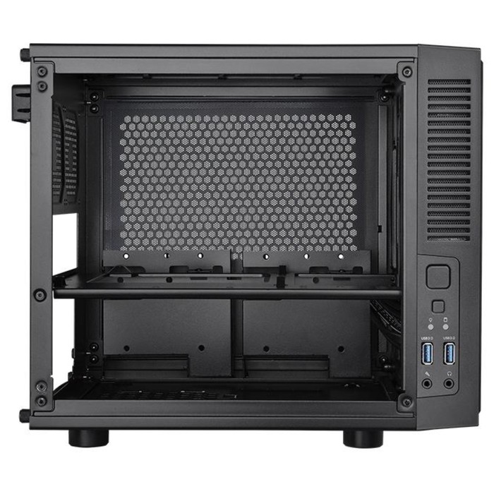 Корпус Thermaltake Suppressor F1, без БП, miniITX, черный