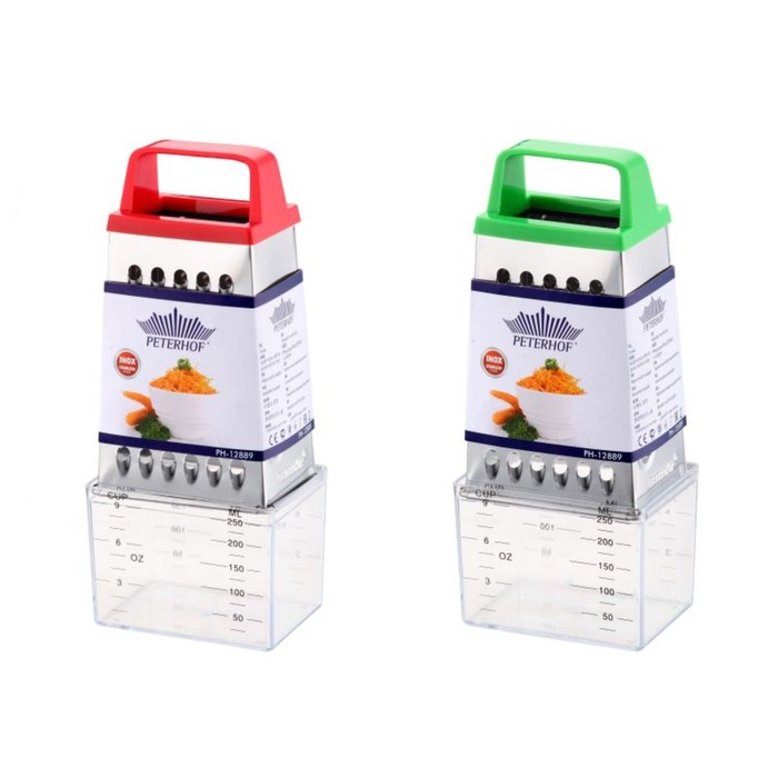 Тёрка-мини Peterhof, 4 грани, цвет МИКС