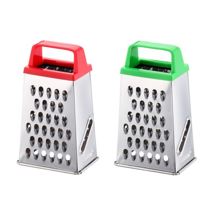 Тёрка-мини Peterhof, 4 грани, ручка пластик, цвет МИКС