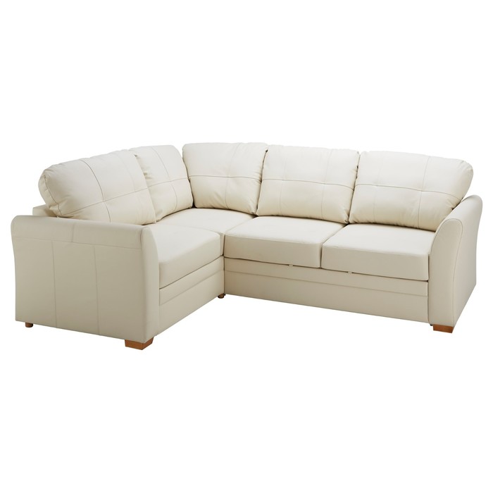 Угловой диван-кровать ГЕССБЕРГ, c модулем, бежевый