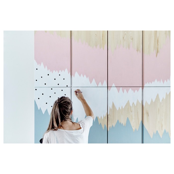 Шкаф ИВАР, 80x30x83 см, сосна