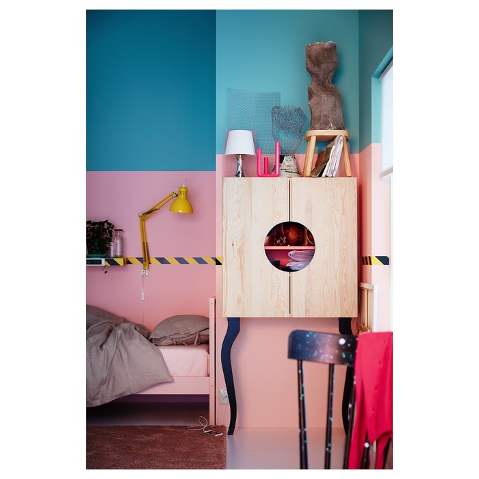 Шкаф ИВАР, 80x30x83 см, сосна